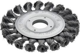VIGOR Scheibenbürste für Winkelschleifer ∙ 115&nbsp;mm ∙ gezopft ∙ V6804 Produktbild
