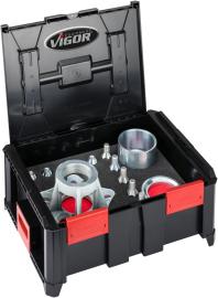 VIGOR Multibox ∙ Erweiterungs Satz ∙ Radlager ∙ Transporter ∙ Hinterachse / Antriebswelle ∙ V7291 ∙ 13-teilig ∙ Anzahl Werkzeuge: 13 Produktbild