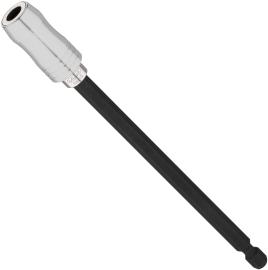 VIGOR Bithalter ∙ mit Magnetring ∙ lang ∙ V7601-150 ∙ 1/4 Zoll (6,3 mm) Sechskant massiv ∙ 1/4 Zoll (6,3 mm) Sechskant hohl ∙ 150 mm Produktbild
