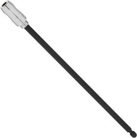 VIGOR Bithalter ∙ mit Magnetring ∙ lang ∙ V7601-250 ∙ 1/4 Zoll (6,3 mm) Sechskant massiv ∙ 1/4 Zoll (6,3 mm) Sechskant hohl ∙ 250 mm Produktbild