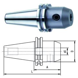 Weldonaufnahmen SK40 G320D40 8x200 Produktbild