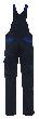 MASCOT® Milano Latzhose Größe 82C68, marine/kornblau Produktbild img3 S