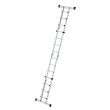 MUNK Teleskopleiter 4-teilig mit Traverse 4x4 Sprossen Produktbild img5 S