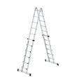 MUNK Teleskopleiter 4-teilig mit Traverse 4x6 Sprossen Produktbild img3 S