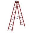 Sprossen-Stehleiter GFK 2x12 Sprossen Produktbild img1 S