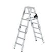 MUNK Stufen-Stehleiter beidseitig begehbar steckbar 2x4 Stufen Produktbild img2 S