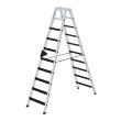MUNK Stufen-Stehleiter beidseitig begehbar mit clip-step Produktbild img1 S