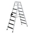 MUNK Stufen-Stehleiter beidseitig begehbar mit clip-step R13 Produktbild img1 S