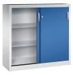 Schiebetürenschrank mit Dreh-/Druckzylinderschloss Maße in mm (BxTxH): 1600 x 500 x 1200 Produktbild img1 S