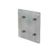 MUNK Adapterplatte Stahl feuerverzinkt 150 x 150 mm Produktbild