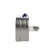 RIEGLER Manometer, CrNi-Stahl, G 1/4 hinten zentrisch, 0-100,0 bar, Ø 63 Produktbild img4 S