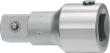 HAZET Verlängerung 1017-3 ∙ 3/4 Zoll (20 mm) Vierkant hohl ∙ 3/4 Zoll (20 mm) Vierkant massiv ∙ Länge: 75 mm Produktbild img1 S