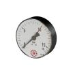 RIEGLER Standardmanometer, Kunststoff, G 1/4 hinten zentr., 0-40,0 bar, Ø 80 Produktbild img1 S