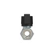 RIEGLER Mini-Kugelhahn, sandgestrahlt, MS vernickelt , Flügelgriff, G 1/2 IG Produktbild img4 S