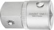 HAZET Vergrößerungsstück 1058-1 ∙ 3/4 Zoll (20 mm) Vierkant hohl ∙ 1 Zoll (25 mm) Vierkant massiv ∙ Länge: 60,6 mm Produktbild img1 S