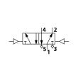 RIEGLER 5/2-Wegeventil Tieftemp., pneumatisch, bistabil, Anschluss G 3/8 Produktbild img2 S