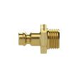 RIEGLER Nippel für Kupplungen NW 5, Messing blank, G 1/8 AG, SW 14 Produktbild img4 S