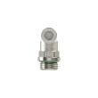 RIEGLER L-Steckverschraubung »metallica« drehbar, G 1/2 a., Schlauch-Ø 10 Produktbild img4 S