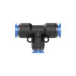 RIEGLER T-Steckverbindung »Blaue Serie« reduzierend, Schlauch-Ø 2x12/1x10 Produktbild img4 S