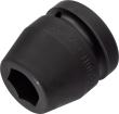 HAZET Schlag-, Maschinenschrauber Steckschlüsseleinsatz 1100S-24 ∙ 1 Zoll (25 mm) Vierkant hohl ∙ Außen Sechskant Profil ∙ SW 24 mm Produktbild img1 S