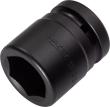 HAZET Schlag-, Maschinenschrauber Steckschlüsseleinsatz 1100S-36 ∙ 1 Zoll (25 mm) Vierkant hohl ∙ Außen Sechskant Profil ∙ SW 36 mm Produktbild img1 S