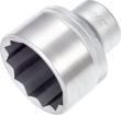 HAZET Steckschlüsseleinsatz 1100Z-60 ∙ 1 Zoll (25 mm) Vierkant hohl ∙ Außen Doppelsechskant Profil ∙ SW 60 mm Produktbild img1 S