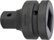 HAZET Reduzierstück 1107S ∙ 1 Zoll (25 mm) Vierkant hohl ∙ 3/4 Zoll (20 mm) Vierkant massiv ∙ Länge: 70 mm Produktbild img1 S