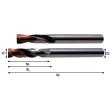 Flachbohrer MSFD 2xD ohne IK - D=3mm  - MSFD030-2P Produktbild img1 S