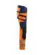High Vis Hose 4-Wege-Stretch High Vis Orange/Marineblau C94 Produktbild img3 S