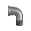 RIEGLER Winkel 92, 90°, IG/AG, Rp/R 3/8, schwarzer Temperguss feuerverzinkt Produktbild img4 S