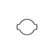 RIEGLER 2-Ohr-Schlauchklemme (W1), 7-9 mm, 6,0 mm, VPE 10 Stk. Produktbild img3 S