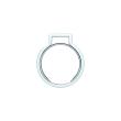 RIEGLER 1-Ohr-Schlauchklemme (W1), Einlagering, 8,2 - 9,5 mm, VPE 10 Stk. Produktbild img3 S