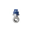 RIEGLER Kugelhahn »valve line«, Handhebel blau, MS vernickelt , IG/IG, G 1 Produktbild img4 S