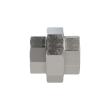 RIEGLER lös. Doppelgewindenippel, kon. dicht., Rp 1/4, IG, SW 30, ES 1.4408 Produktbild img4 S
