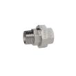 RIEGLER lös. Doppelnippel, kon. dicht., Rp/R 1/2, I/A, SW 38, ES1.4408 Produktbild img1 S
