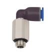 RIEGLER L-Steckverschraubung »Blaue Serie« lang, drehbar, G 3/8 a., Ø12mm Produktbild img1 S