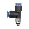 T-Steckverschraubung »Blaue Serie« mini, L-Form, drehbar, M3 Produktbild img1 S