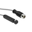 RIEGLER HALL-Sensor, 3-Draht, M8-Stecker, 10-30V DC, 4W, NO, PNP,LED Produktbild