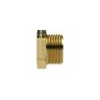 RIEGLER Reduziernippel kurz, Messing, AG G1/2" , IG G1/4", Produktbild img5 S