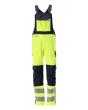 MASCOT® Davos Latzhose Multisafe Größe 90C62, hi-vis gelb/schwarzblau Produktbild img1 S