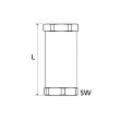 Schlauchbruchsicherung »Hose Guard«, Alu / Alu, G 2 IG/IG Produktbild img2 S