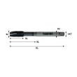 Yamawa Gewindebohrer M24 DULO DIN 376 Z-Pro PM VU-PO Produktbild img1 S