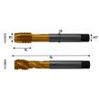 Gewindebohrer DIN 5156 G Eff1 HSS-E DULO mit Schälanschnitt G1/4 Produktbild img1 S