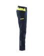 Industrie Arbeitshose Stretch Dunkel Marineblau/High Vis Gelb C48 Produktbild img3 S