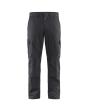 Industrie Arbeitshose Stretch mit Kniepolstertaschen Mittelgrau/Schwarz C64 Produktbild img1 S