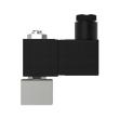RIEGLER 2/2 MV, NC, ES, G1/8, DN 2,5, PN 0-14, FPM, direktgesteuert , 230V AC Produktbild img3 S