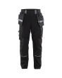 Flammschutz Handwerker Hose Schwarz/Grau C102 Produktbild img1 S