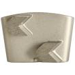Tyrolit FGC Diamant-Schleifschuh mit metallgebundenen Segmenten für den Grobschliff auf sehr hartem Beton | Segmentform: Pfeil Produktbild img1 S