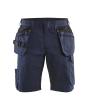Service Shorts mit Nageltaschen Dunkel Marineblau/High Vis Gelb C54 Produktbild img1 S