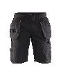 Service Shorts mit Nageltaschen Schwarz/Rot C58 Produktbild img1 S